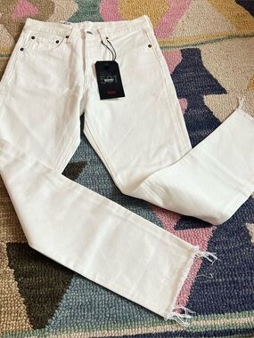 NWT Levi’s 501 Free People 26x 28 Skinny Jeans